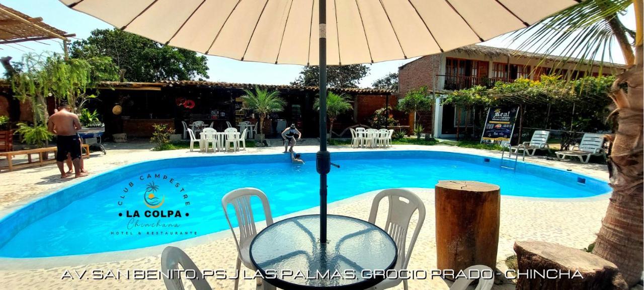 La Colpa Hotel Chincha Baja ภายนอก รูปภาพ